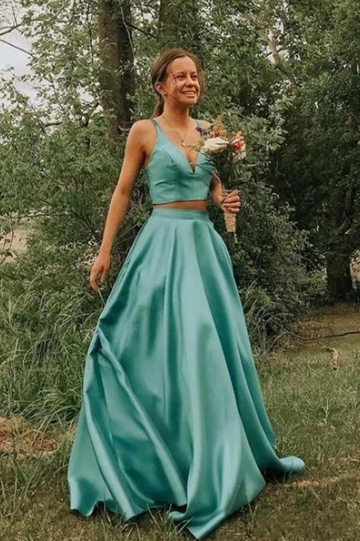 mint green formal dresses